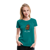 Jus Boba Women’s Premium T-Shirt - teal