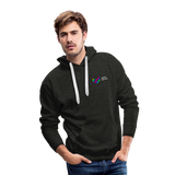 aeonpsRave - Minimalist Chest - Men’s Hoodie - charcoal grey