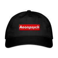 Box Logo Baseball Cap - black