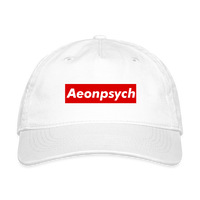 Box Logo Baseball Cap - white