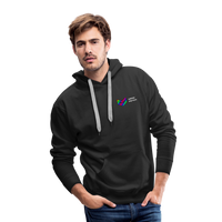 aeonpsRave - Minimalist Chest - Men’s Hoodie - black