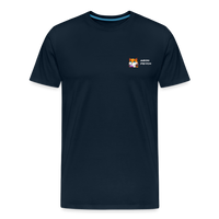 aeonpsSip - Minimalist Chest - Men's T-Shirt - deep navy