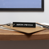 Aeon Psych - Jet Tag Keychain - black