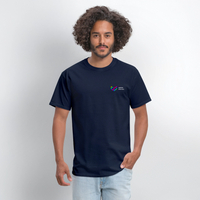 aeonpsRave - Minimalist Chest - Shirt - navy
