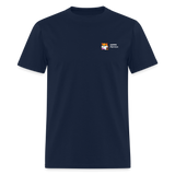 aeonpsSip - Minimalist Chest - T-Shirt - navy