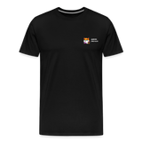 aeonpsSip - Minimalist Chest - Men's T-Shirt - black