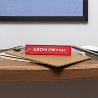 Aeon Psych - Jet Tag Keychain - red