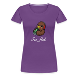 Jus Boba Women’s Premium T-Shirt - purple