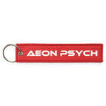 Aeon Psych - Jet Tag Keychain - red
