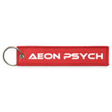 Aeon Psych - Jet Tag Keychain - red