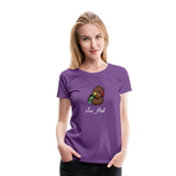 Jus Boba Women’s Premium T-Shirt - purple