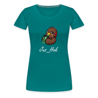 Jus Boba Women’s Premium T-Shirt - teal