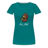 Jus Boba Women’s Premium T-Shirt - teal