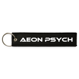 Aeon Psych - Jet Tag Keychain - black