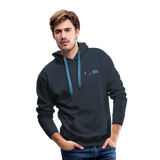 aeonpsRave - Minimalist Chest - Men’s Hoodie - navy