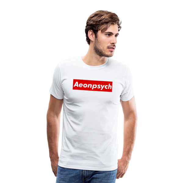 Box Logo - Men's T-Shirt - white