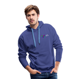 aeonpsRave - Minimalist Chest - Men’s Hoodie - royal blue