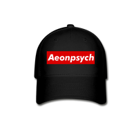 Box Logo Baseball Cap - black