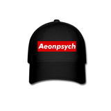 Box Logo Baseball Cap - black