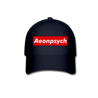 Box Logo Baseball Cap - navy