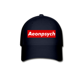 Box Logo Baseball Cap - navy